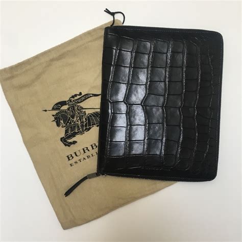 burberry alligator ipad case